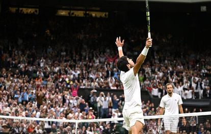Alcaraz Dejokovic Wimbledon