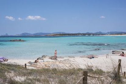 Ses Illetes, in Formentera (Balearic Islands).