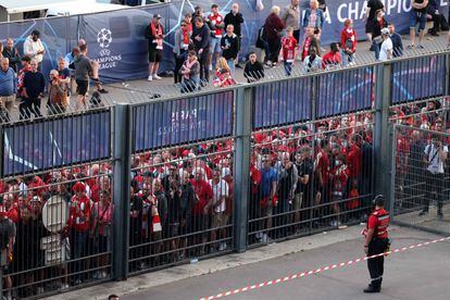 Hinchas del Liverpool