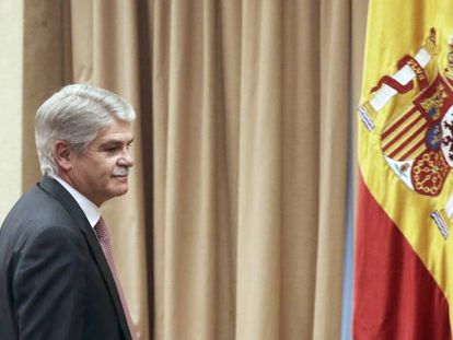 Spanish Foreign Minister Alfonso Dastis.