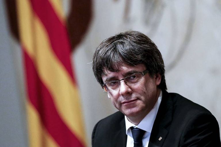 Former Catalan premier Carles Puigdemont.