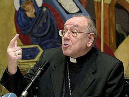 Fernando Sebastián, emeritus archbishop of Pamplona.