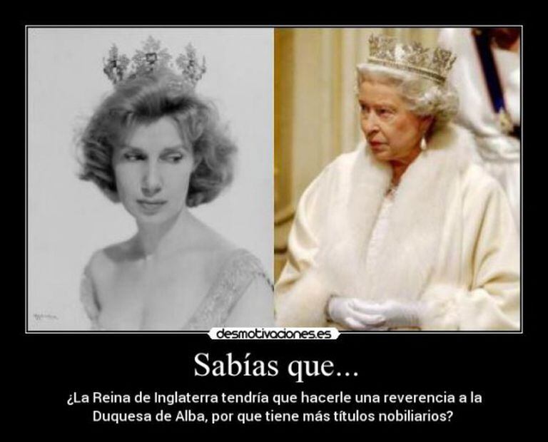 Did The Queen Of England Really Have To Bow Before The Duchess Of Alba News El Pais In English