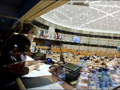 The team of interpreters at the European Parliament have to deal with the demands of 23 languages on a daily basis. 