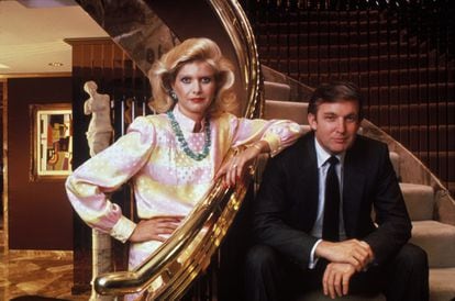 Ivana and Donald Trump, in 1990, in their New York apartment.