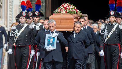 State funeral of Silvio Berlusconi in the Milan Cathedral on June 14, 2023.
