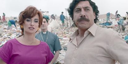 Penélope Cruz and Javier Bardem in 'Loving Pablo' by Fernando León de Aranoa.