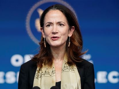 Avril Haines, U.S. National Intelligence Director, in November 2020 in Wilmington, Delaware.