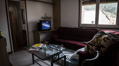 Abdelbaki Es Satty's apartment in Ripoll.