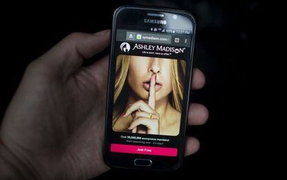 The Ashley Madison website's client information was hacked in the summer.