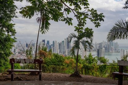 Ciudad de Panamá vista desde el cerro Ancón