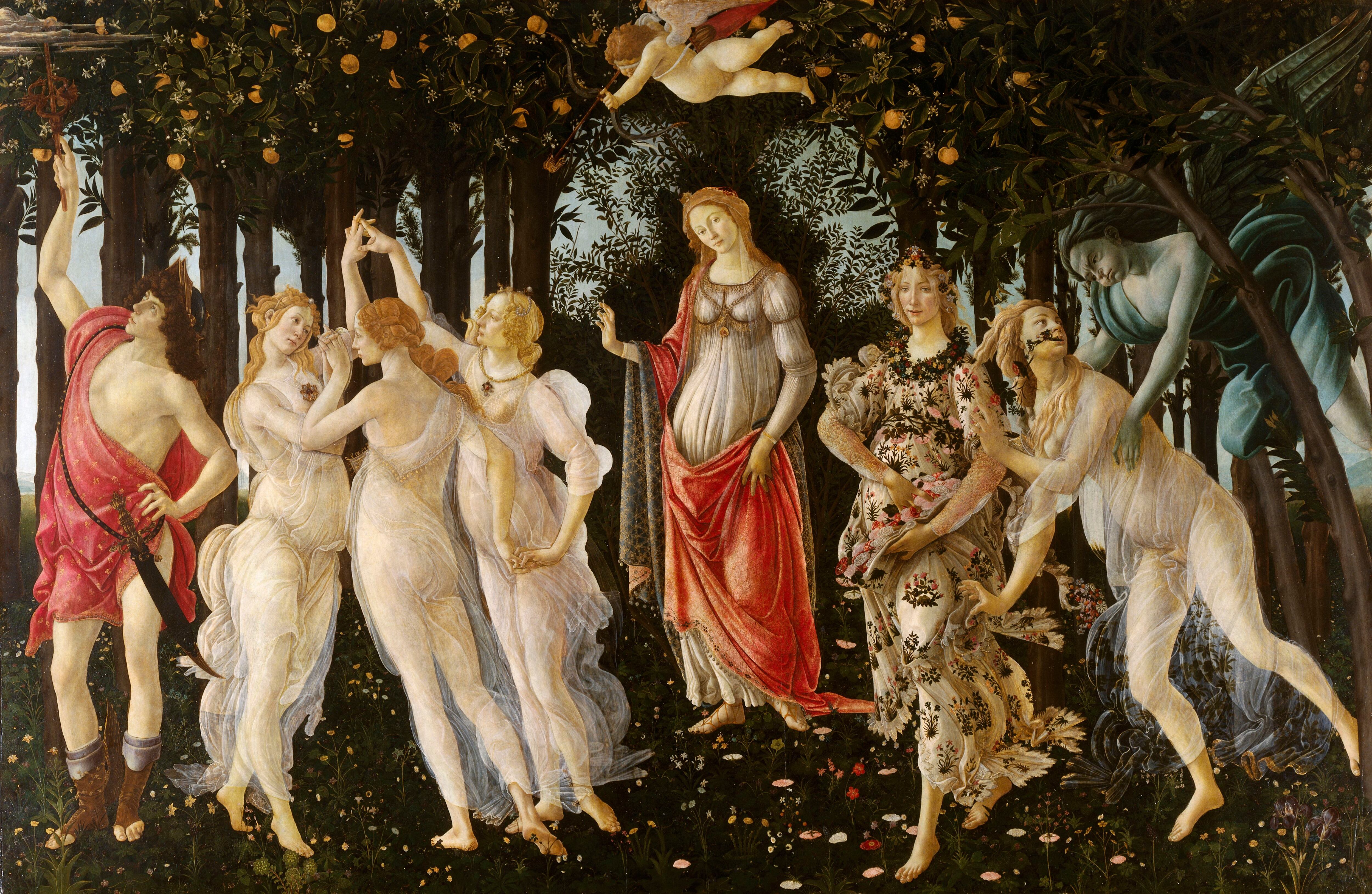 ‘Allegory of Spring’ by Botticelli.