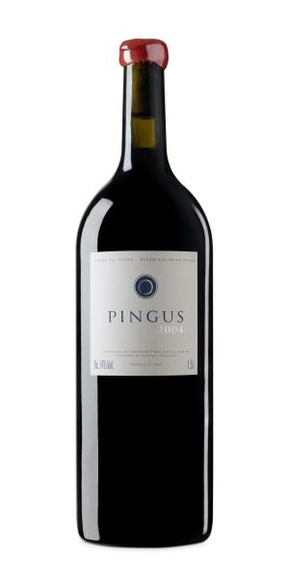 Peter Sisseck’s wine Pingus.