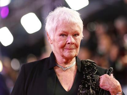 British actress Judi Dench, at a premiere in London on October 9.