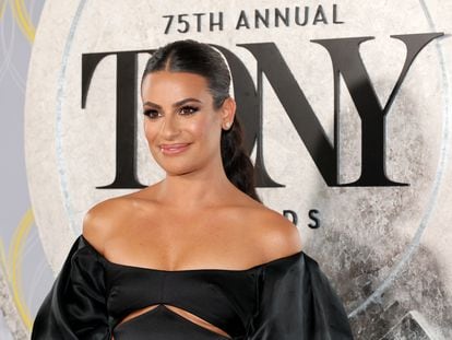 Lea Michele at the annual Tony Awards ceremony on June 12, 2022 in New York.