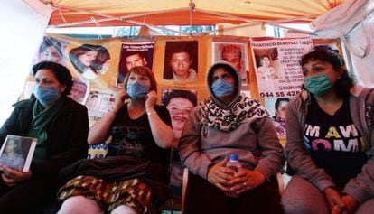 Mothers whose daughters have disappeared hold a hunger strike early this month to demand the government search for their loved ones.
