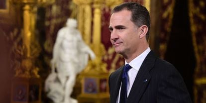 King Felipe VI will meet political leaders on April 25 and 26.