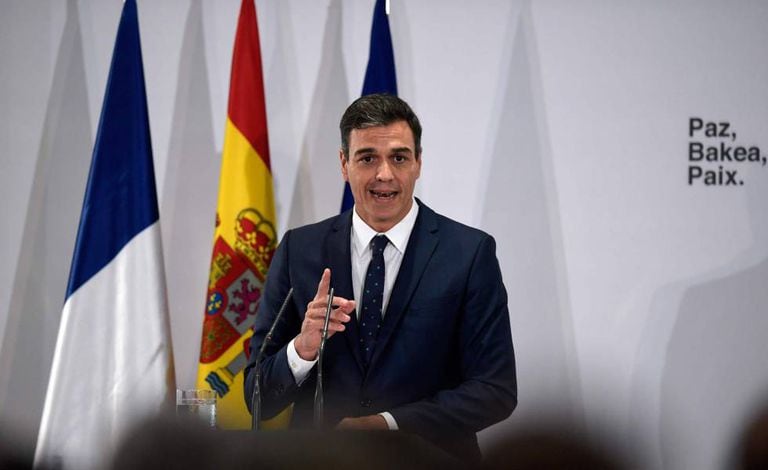 Spanish PM Pedro Sánchez.