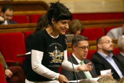 CUP spokesperson Anna Gabriel was a member of the Strategy Committee behind the recent independence push in Catalonia.