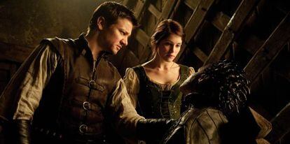 Jeremy Renner and Gemma Arterton in Hansel and Gretel: Witch Hunters.