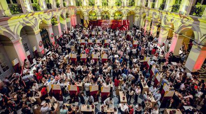 A 'Taste of Spain' underway in Bordeaux.