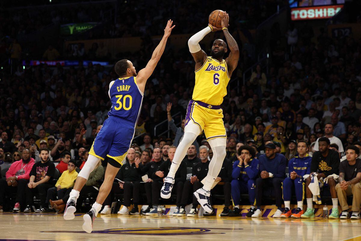 NBA AO VIVO - LOS ANGELES LAKERS X GOLDEN STATE WARRIORS (LeBron