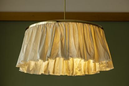 A lamp designed by Adolf Loss.