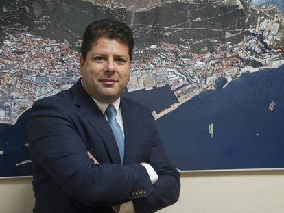 Fabian Picardo, Gibraltar's Chief Minister.