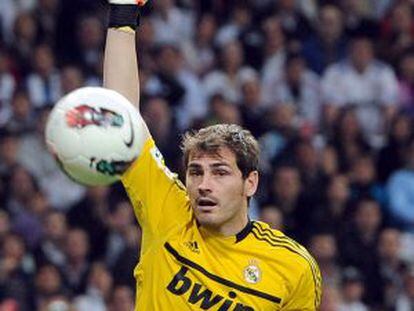 Real Madrid's goalkeeper and captain Iker Casillas.