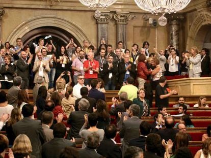 The Catalan legislature on Thursday passed anti-homophobia laws.