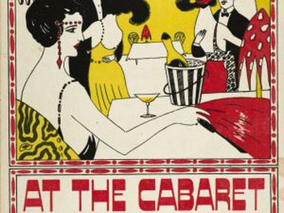 'At the cabaret: Rag Time'. Madrid, 1919.