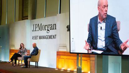George Gatch, CEO of JP Morgan Asset Management, at the Media Day in London on March 13.