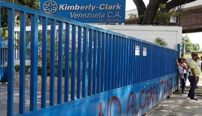 Kimberly-Clark's plant in Venezuela.