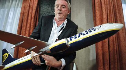 El presidente de Ryanair, Michael O&#039;Leary. EFE/Archivo
