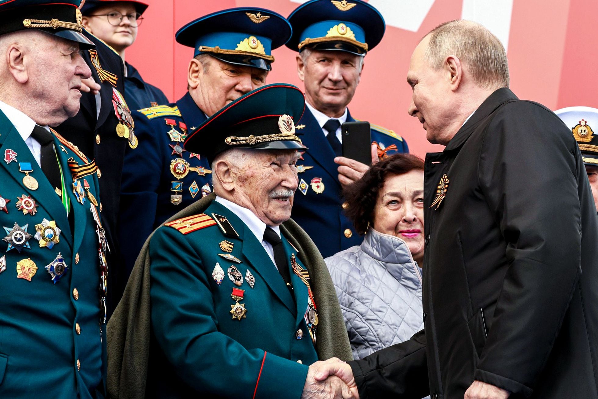 Парад Победы 2022 в Москве Путин