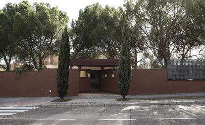 The North Korean embassy in Madrid.