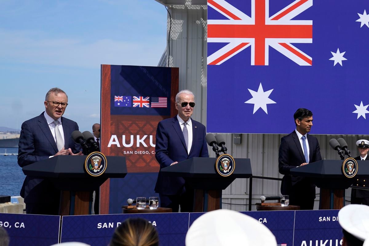 Joe Biden announces nuclear-powered submarines for Australia | U.S ...