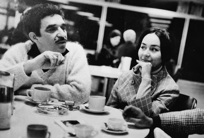 Mercedes Barcha Pardo y Gabriel García Márquez jovenes