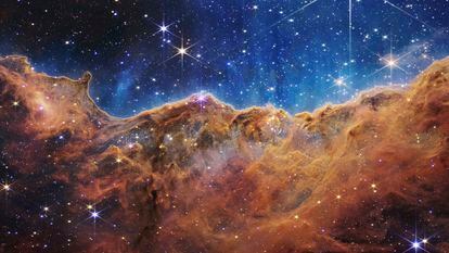 The star-forming region called NGC 3324 in the Carina Nebula.