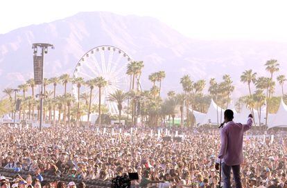 Festival atmosphere at last year's Coachella.