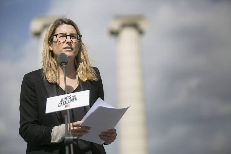 Elsa Artadi, the Catalan government spokesperson.