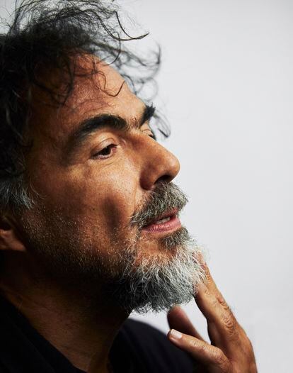 Alejandro González Iñárritu, photographed in Madrid.