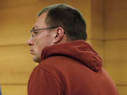 Arthur Budovsky appears in court in Madrid on Monday.