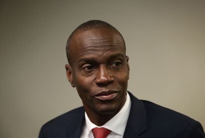 Jovenel Moïse in Washington on April 20, 2016, when he was still a presidential candidate.