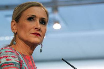 Cristina Cifuentes resigned over a scandal involving her degree from URJC.