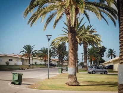 This neighborhood at the Rota naval base is home to US servicemembers.