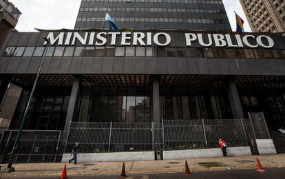 One of the many public buildings closed in Caracas due to power shortages.