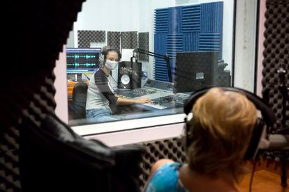 The Talk Radio Europe studios in Estepona.