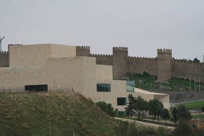 The convention center in Ávila near the medieval walls.