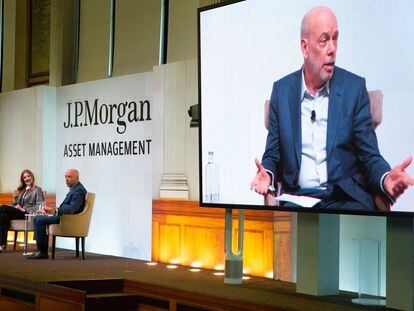 George Gatch, CEO of JP Morgan Asset Management, at the Media Day in London on March 13.